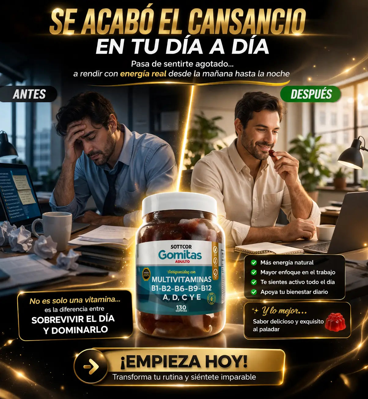 Vitaminas en gomitas SOTTCOR VitaBears